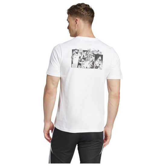 Adidas Ανδρική κοντομάνικη μπλούζα Messi Icon Graphic Tee